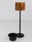 Modernist Walnut Leather Candleholder attributed to Carl Auböck, Austria, 1950s 11