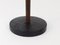 Modernist Walnut Leather Candleholder attributed to Carl Auböck, Austria, 1950s 9