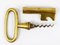Brass Key Cork Screw, Bottle Opener attributed to Carl Auböck, Austria, 1950s, Image 3