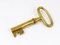 Brass Key Cork Screw, Bottle Opener attributed to Carl Auböck, Austria, 1950s 6