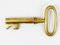 Brass Key Cork Screw, Bottle Opener attributed to Carl Auböck, Austria, 1950s 5