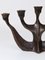 Mid-Century Brutalist Bronze Candleholders attributed to Michael Harjes, 1960s, Image 18