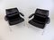 Leather Lounge Chair by Miller Borgsen for Röder Sons, 1960s, Set of 2 9