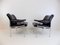Leather Lounge Chair by Miller Borgsen for Röder Sons, 1960s, Set of 2, Image 8
