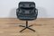 Black Leather Desk Chair by Charles Pollock for Knoll Inc. / Knoll International, 1970s 4