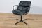 Black Leather Desk Chair by Charles Pollock for Knoll Inc. / Knoll International, 1970s 2