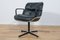 Black Leather Desk Chair by Charles Pollock for Knoll Inc. / Knoll International, 1970s, Image 1