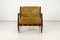 Mid-Century Easy Chair in Rosewood and Suede by Jean Gillon, 1960s 4