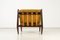Mid-Century Easy Chair in Rosewood and Suede with Ottoman by Jean Gillon, 1960s, Set of 2, Image 8