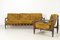 Mid-Century Sofa in Rosewood and Suede by Jean Gillon, 1960s 8