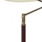 Brass Floor Lamp with Parchment Lampshade, 1950s 10