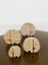 Travertine Sculpture Elephant Paperweights attributed to the Fratelli Mannelli, 1970s, Set of 4 9