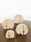 Travertine Sculpture Elephant Paperweights attributed to the Fratelli Mannelli, 1970s, Set of 4 1