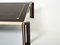 Macassar Ebony Marquetry Brass Coffee Table by Paolo Barracchia, 1978 8