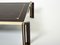 Macassar Ebony Marquetry Brass Coffee Table by Paolo Barracchia, 1978, Image 8