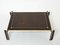 Macassar Ebony Marquetry Brass Coffee Table by Paolo Barracchia, 1978, Image 7