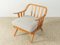 Upholstered Wooden Armchair, 1950s, Image 1