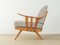 Upholstered Wooden Armchair, 1950s, Image 3
