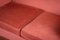 Rotes Velours Sofa von Knole, 1950er 7