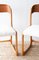 Dining Chairs in White Bouclé from Baumann, 1960s, Set of 2 6