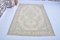 Turkish Soft Muted Handmade Faded Wool Organic Rug 1