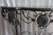 Antique Console Table in Wrought Iron and Marble, 1800s 15