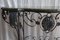 Antique Console Table in Wrought Iron and Marble, 1800s, Image 15