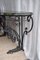 Antique Console Table in Wrought Iron and Marble, 1800s 9