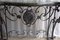 Antique Console Table in Wrought Iron and Marble, 1800s, Image 14