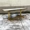 Italian Dining Table in Brass and Laminate, 1980s, Image 4