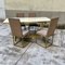 Italian Dining Table in Brass and Laminate, 1980s, Image 2