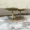 Italian Dining Table in Brass and Laminate, 1980s 5