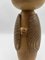 Japanische Vintage Sosaku Kokeshi Puppe von Watanabe Masao, 1950er 6