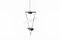 Lámpara de suspensión de metal de Mario Botta para Artemide, 1980, Imagen 3
