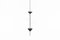 Lámpara de suspensión de metal de Mario Botta para Artemide, 1980, Imagen 5
