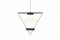 Suspension Lamp in Metal by Mario Botta for Artemide, 1980 1