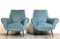 Italian Lounge Chairs attributed to Gigi Radice, 1950s, Set of 2 5