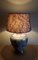 Lámpara de mesa vintage con base de porcelana, años 90, Imagen 7