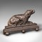 Small Antique English Dog Door Stop, 1890s, Image 2