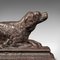 Kleiner antiker englischer Hundetürstopper, 1890er 8
