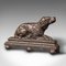 Kleiner antiker englischer Hundetürstopper, 1890er 3