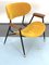 Gelber Vintage Beistellstuhl aus Samt von Gastone Rinaldi für Rima, Italien, 1950er 9