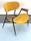 Vintage Yellow Velvet Side Chair by Gastone Rinaldi for Rima, Italy, 1950s 9