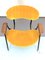 Gelber Vintage Beistellstuhl aus Samt von Gastone Rinaldi für Rima, Italien, 1950er 7