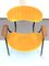 Vintage Yellow Velvet Side Chair by Gastone Rinaldi for Rima, Italy, 1950s 7