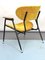 Gelber Vintage Beistellstuhl aus Samt von Gastone Rinaldi für Rima, Italien, 1950er 6