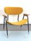 Gelber Vintage Beistellstuhl aus Samt von Gastone Rinaldi für Rima, Italien, 1950er 1