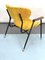 Gelber Vintage Beistellstuhl aus Samt von Gastone Rinaldi für Rima, Italien, 1950er 8
