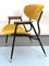 Gelber Vintage Beistellstuhl aus Samt von Gastone Rinaldi für Rima, Italien, 1950er 5