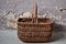 Vintage French Wicker Basket, 1970s, Image 2